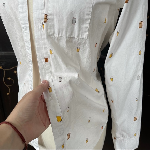 Threadless Select “Cheers” Button Up - Picture 2 of 11